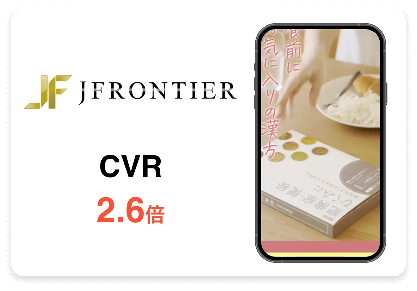 Jフロンティアの改善実績