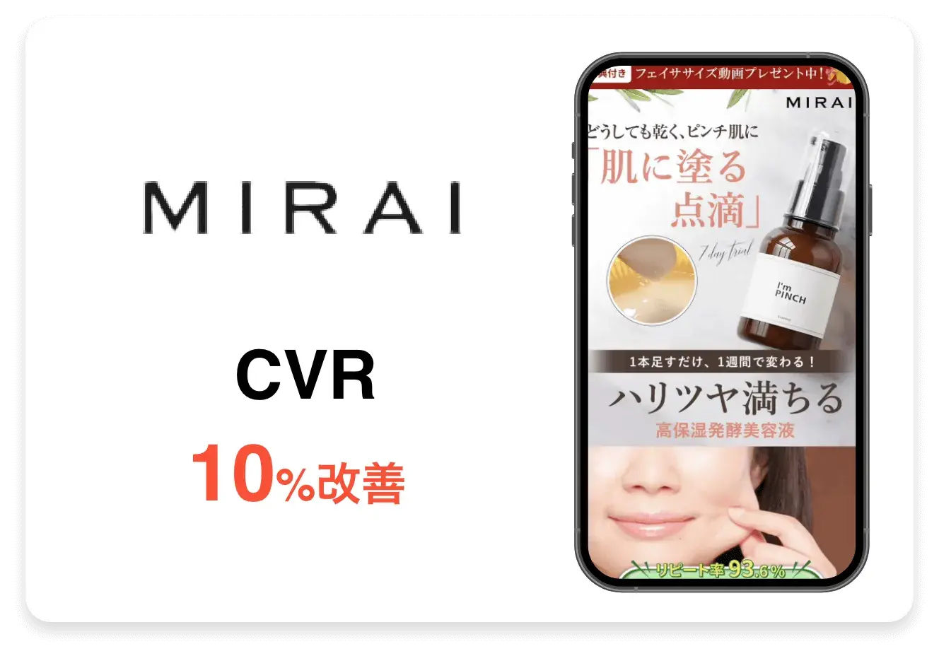 ミライの改善実績