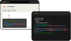 簡単導入(タグ1つで完了)